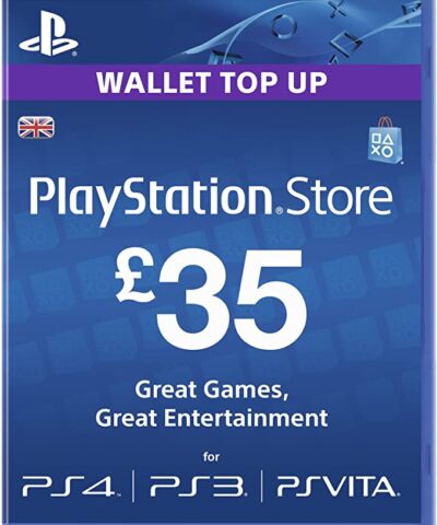 Sony PlayStation Network (PSN) Card - £35 (PS5, PS4)