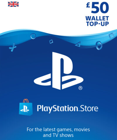 Sony PlayStation Network (PSN) Card - £50 (PS5, PS4)