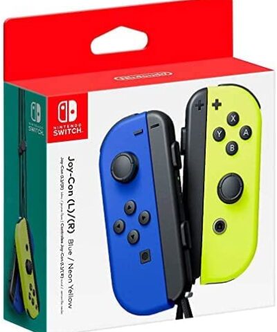 Nintendo Switch Joy-Con Controller Pair - Neon Blue/Neon Yellow
