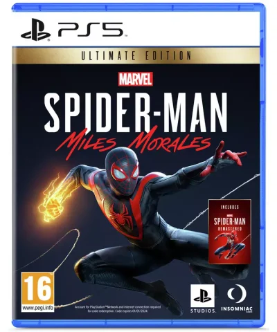 Marvel Spider-Man: Miles Morales Ultimate Edition (Sony PlayStation PS5)