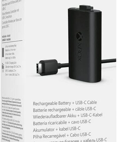 Microsoft Official Xbox Series X/S Rechargeable Battery Pack & Cable Set