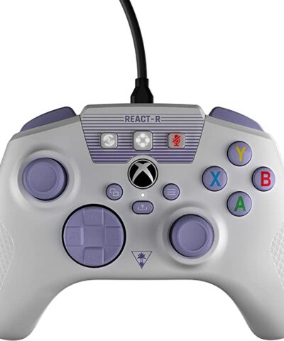 Turtle Beach React-R Controller White/Purple (Xbox Series X|S, Xbox One and PC)